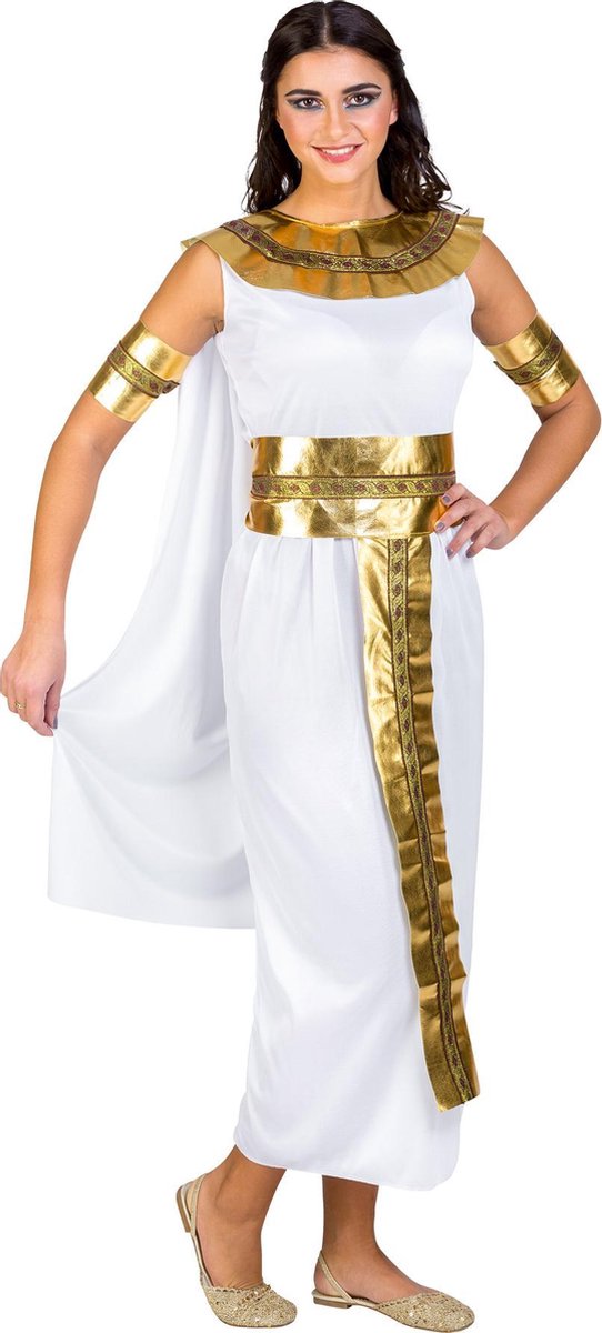 dressforfun - vrouwenkostuum Nijlkoningin Cairo XXL - verkleedkleding kostuum halloween verkleden feestkleding carnavalskleding carnaval feestkledij partykleding - 300493